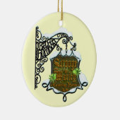 Scrooge&MarleySignScene セラミックオーナメント (右)