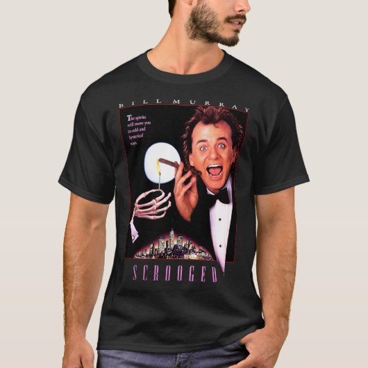 Scrooged – ビル・マレークラシックTシャツ Tシャツ (正面)