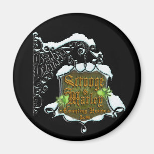 ScroogeHauntedSign マグネット