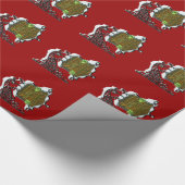 ScroogeHauntedSign ラッピングペーパー (角)