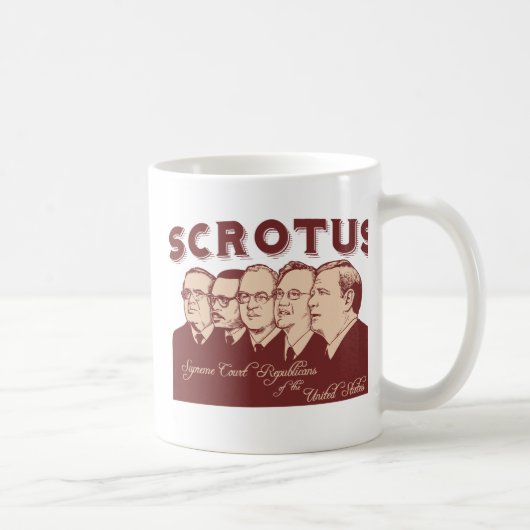SCROTUS コーヒーマグカップ (右)
