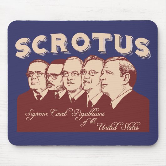 SCROTUS マウスパッド (正面)