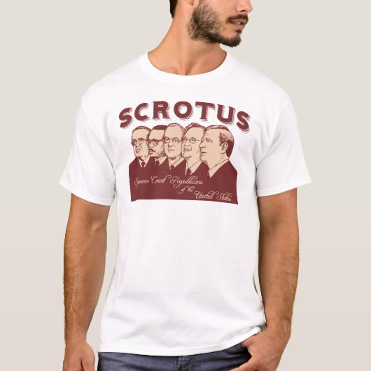 SCROTUS Tシャツ (正面)