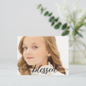 Scrpt 賛美 1st Holy Communion写真ありがとう ポストカード (スタンド正面)