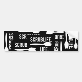 Scrublifeのバンパーステッカー バンパーステッカー