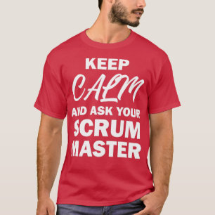 Scrum Master Software Development Team おもしろい Tシャツ