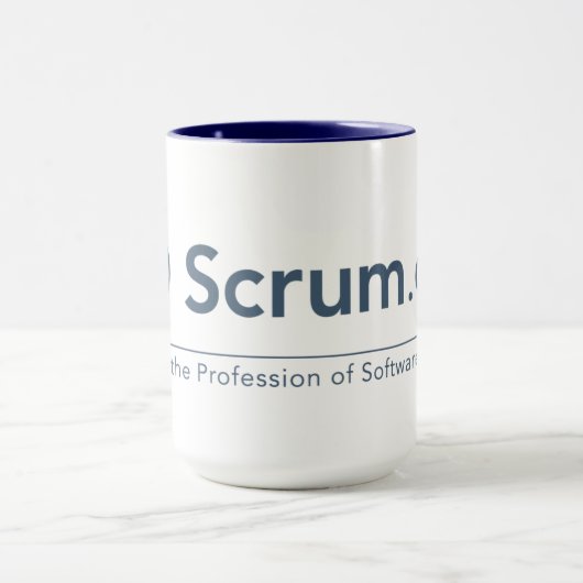 Scrum.orgのマグ- 15oz. マグカップ (中央)