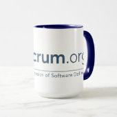 Scrum.orgのマグ- 15oz. マグカップ (正面右)