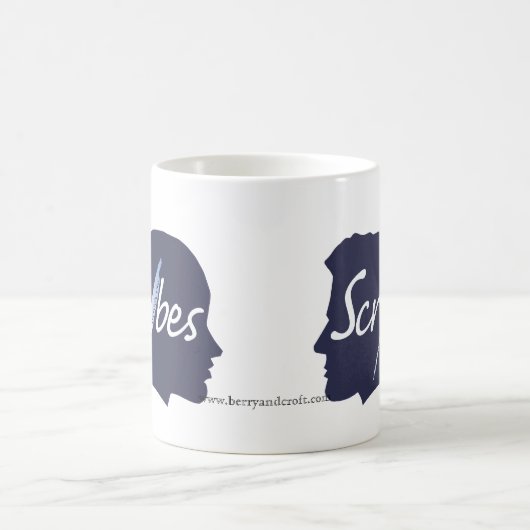 Scrybesの公式のオン空気マグ コーヒーマグカップ (中央)