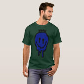 SCSUコネチカット州立大学フェイスオーバー Tシャツ (正面フル)