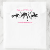 SCTロゴシール 楕円形シール (バッグ)