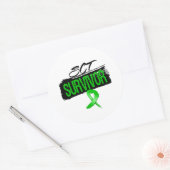 SCT幹細胞移植生存者 ラウンドシール (封筒)