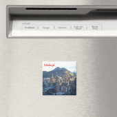 SCT004 EDINBURGH，スコットランド，冷蔵庫 マグネット (インサイチュ (食洗機))