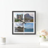 SCT005 SCOTLAND, the isle of skye, スクエア壁時計 (ホーム)