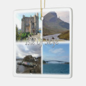 SCT005 SCOTLAND, the isle of skye, セラミックオーナメント (左)