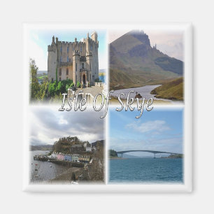 SCT005 SCOTLAND, the isle of skye, 冷蔵庫用マグネット マグネット