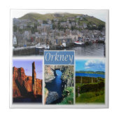 SCT013 ORKNEYオークニー諸島スコットランド、 タイル (正面)