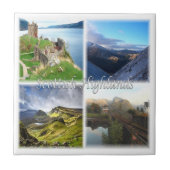 SCT015スコットランド高地ベン・ネイビス・ロック、スコットランド タイル (正面)