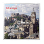 SCT019 EDINBURGH，スコットランド，ヨーロッパ， タイル (正面)