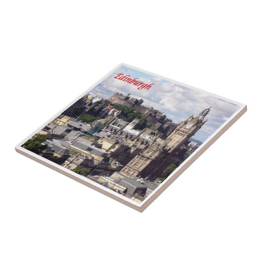 SCT019 EDINBURGH，スコットランド，ヨーロッパ， タイル (側面)