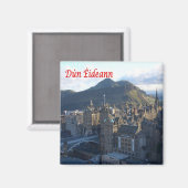 SCT021 DUN EIDEANN，スコットランド，冷蔵庫 マグネット (正面/裏面)