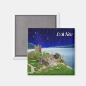 SCT023 LOCH NESS，スコットランド，ヨーロッパ，冷蔵庫 マグネット (正面/裏面)