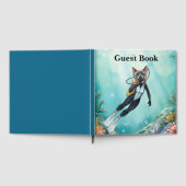 Scuba Cat Diving Under the Sea  ゲストブック (全面)