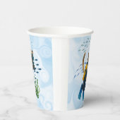 Scuba Cat is diving  Underwater  紙コップ (右)