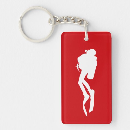 Scuba Diver キーホルダー (正面)