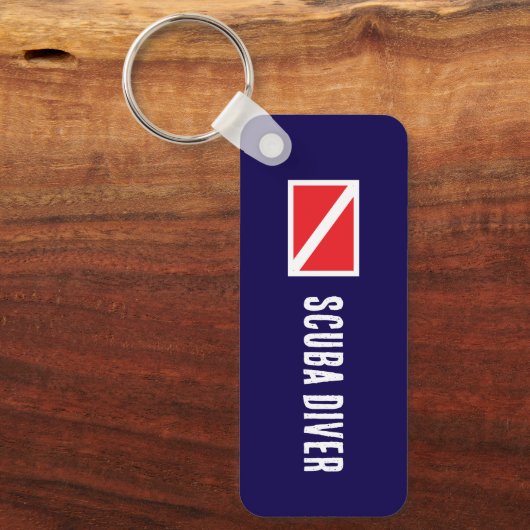 Scuba Diver キーホルダー (正面)