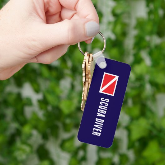 Scuba Diver キーホルダー (手)