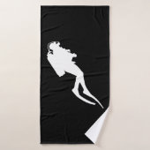 scuba diver バスタオル (バスタオル)