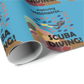 Scuba Diver ラッピングペーパー (ロールコーナー)