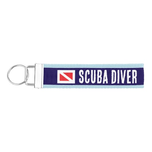 SCUBA DIVER リストバンドキーホルダー (鍵左)