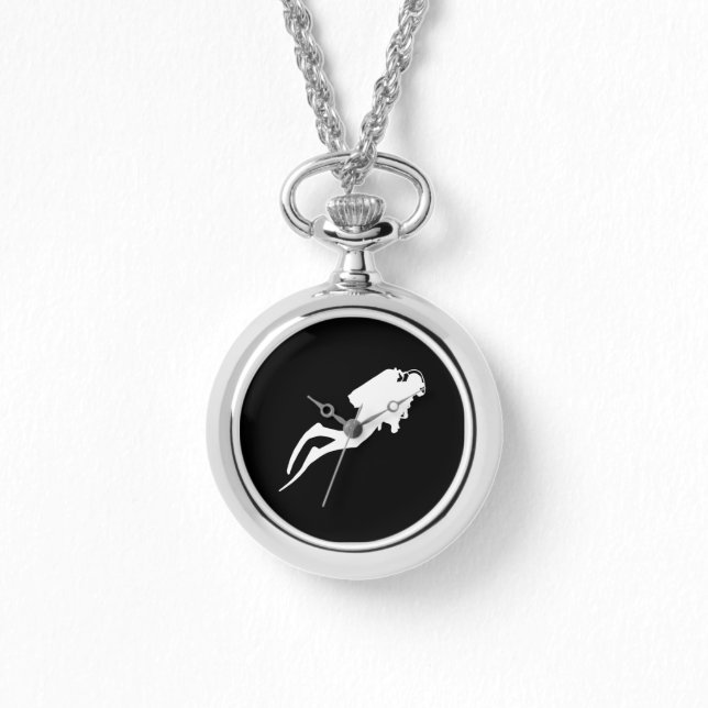 scuba diver 腕時計 (正面)