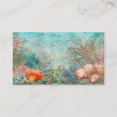 Scuba Diver Diving underwater 名刺 (裏面)