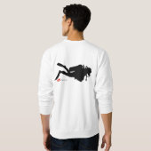 Scuba Diver - Shirt スウェットシャツ (裏面フル)