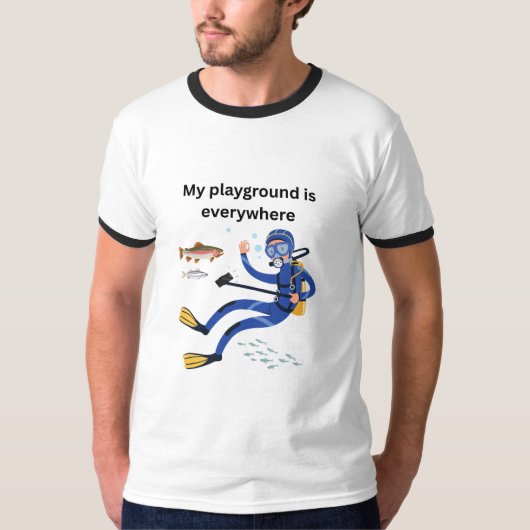 Scuba Diver Tシャツ (正面)