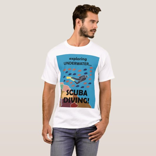 Scuba Diver Tシャツ (正面フル)