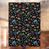 Scuba Divers Ocean Coral Tropical Fish Dive Shop ウィンドウサイン (シート2)