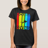 Scuba Diving Design Dive Scuba Diver Tシャツ (正面)