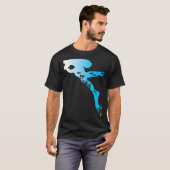 Scuba Diving Marine Diver Aquatic Ocean Dive Reefs Tシャツ (正面フル)