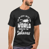 Scuba Diving Ocean Open Water Scuba Diver Underwat Tシャツ (正面)