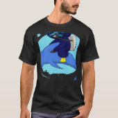 Scuba Diving Snorkeling Sloth Lazy Tired Dive Slee Tシャツ (正面)