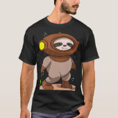 Scuba Diving Snorkeling Sloth Lazy Tired Dive Slee Tシャツ (正面)