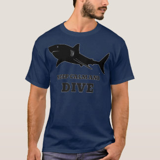 Scuba Diving With Sharks Keep Calm And Dive Tシャツ