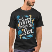 Scuba Vbs Squad Vacation Bible School Christian Te Tシャツ (正面)