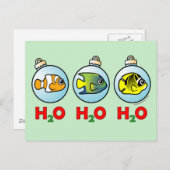 Scubadorable H2O H2O H2O シーズンポストカード (正面/裏面)