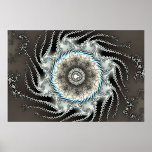 Scuibbish – フラクタルポスター ポスター (正面)