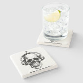 Scull Coasters ストーンコースター (横)